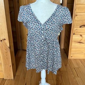 Ralph Lauren denim&supply floral top